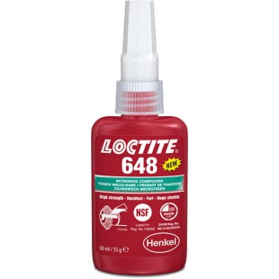 LOCTITE 648 trudno demontowalny, odporny na wys. temperaturę